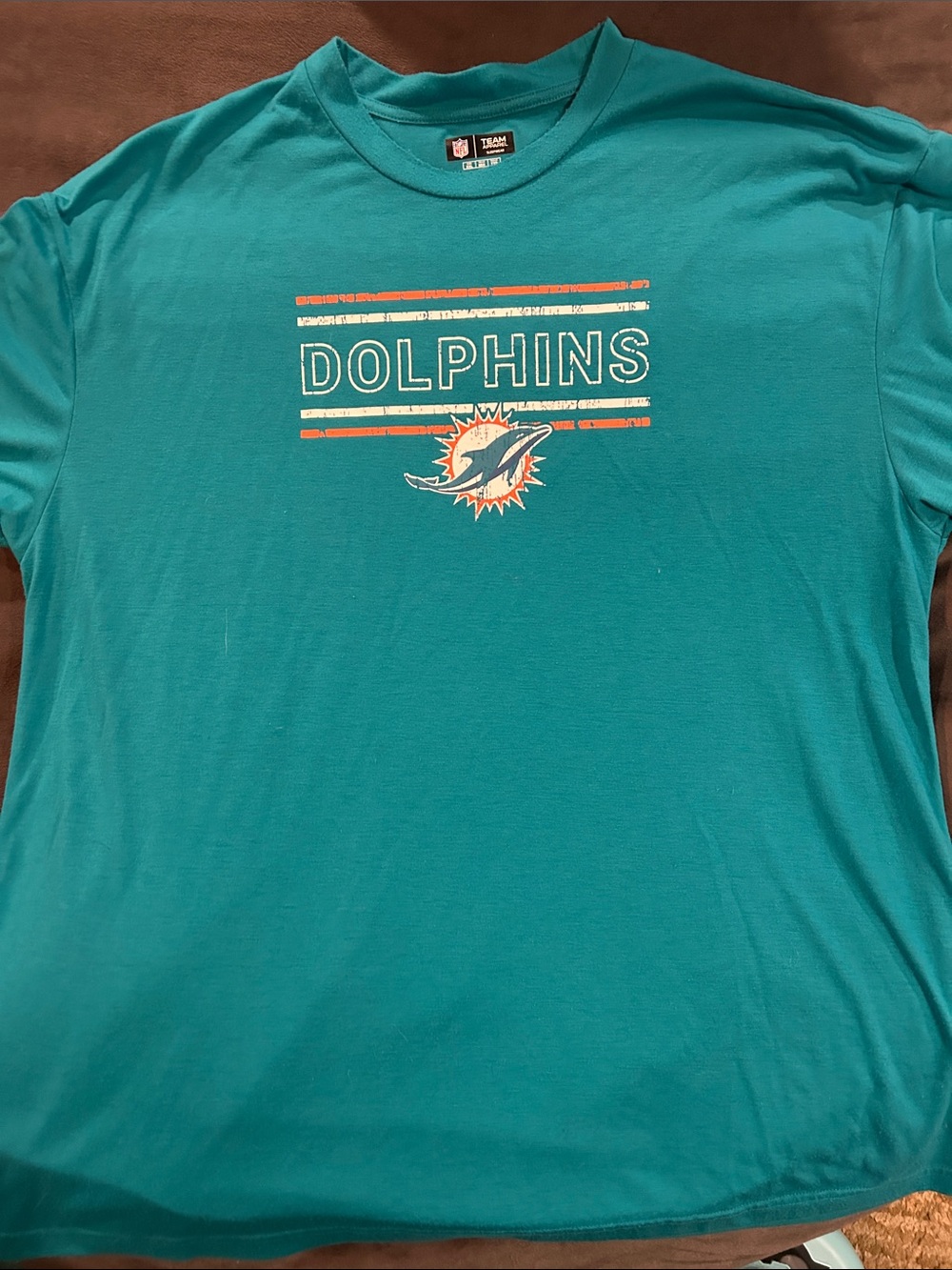 NFL Teal Miami Dolphins Graphic Short-Sleeve Tee